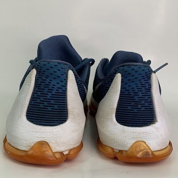 Youth Nike KD 8 Blue and orange Sneakers 749375-414 - Picture 6 of 15